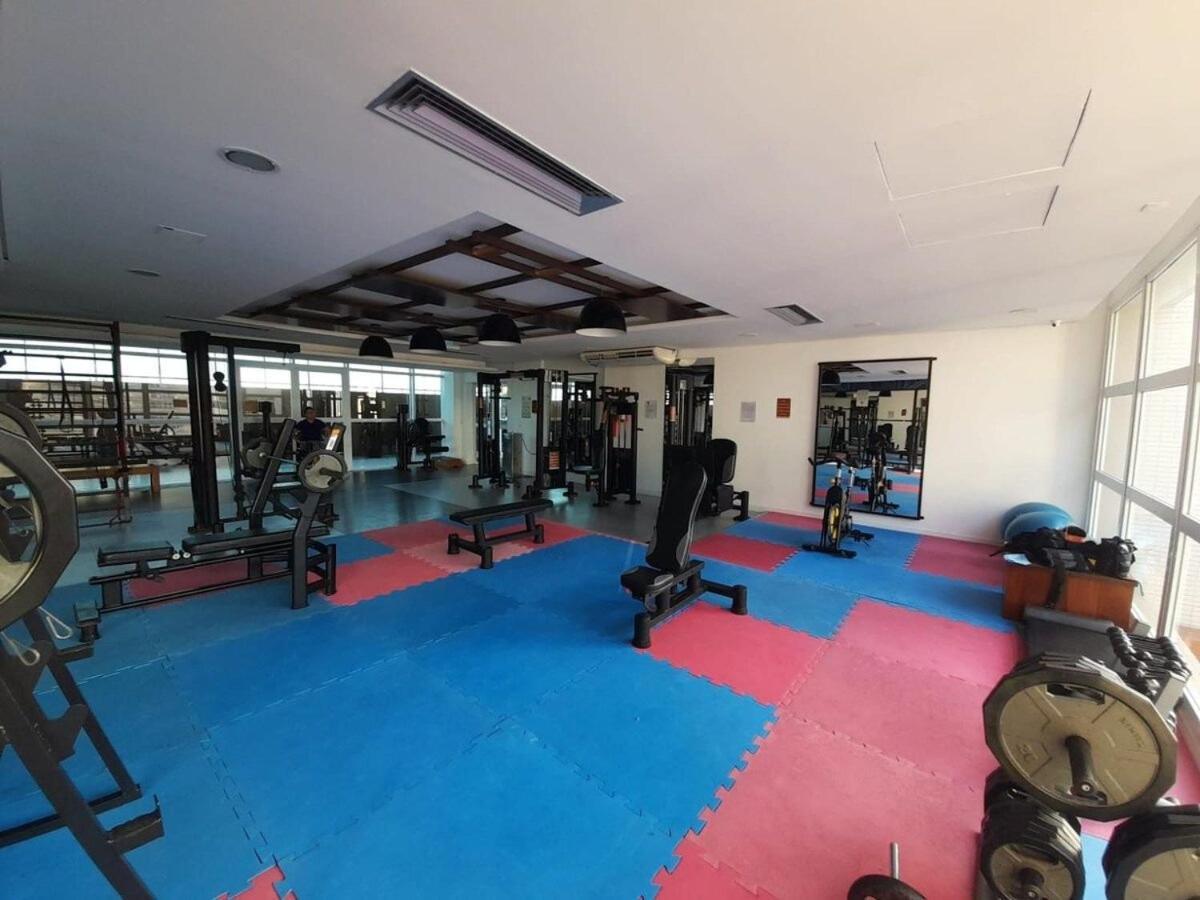 Lazer Completo Com Piscina E Sauna No Gonzaga Сантос Екстериор снимка