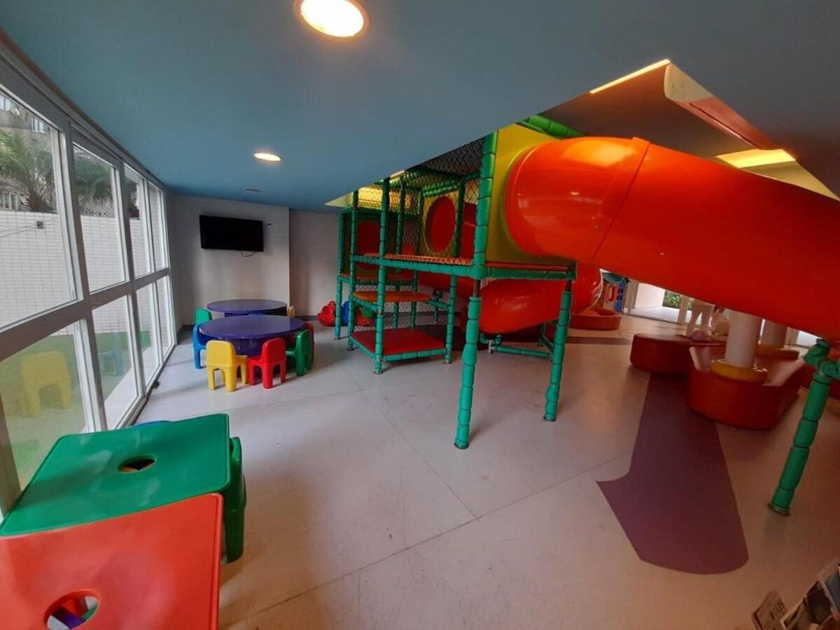 Lazer Completo Com Piscina E Sauna No Gonzaga Сантос Екстериор снимка
