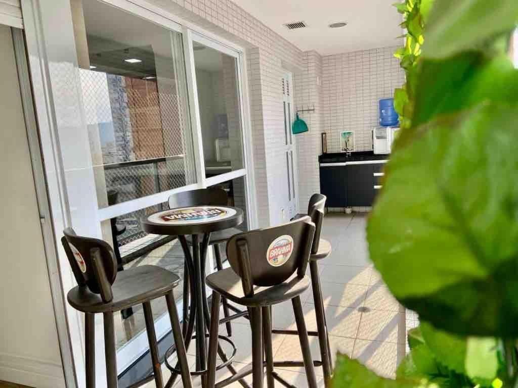 Lazer Completo Com Piscina E Sauna No Gonzaga Сантос Екстериор снимка